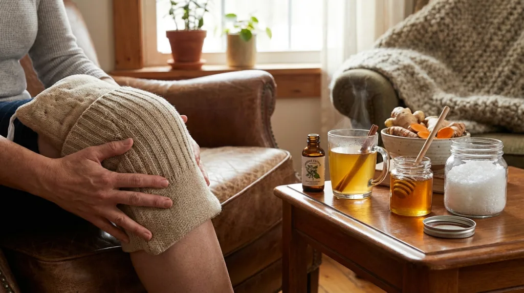 découvrez 7 remèdes de grand-mère efficaces pour soulager naturellement la douleur au genou à la maison. astuces simples et naturelles pour retrouver confort et mobilité.